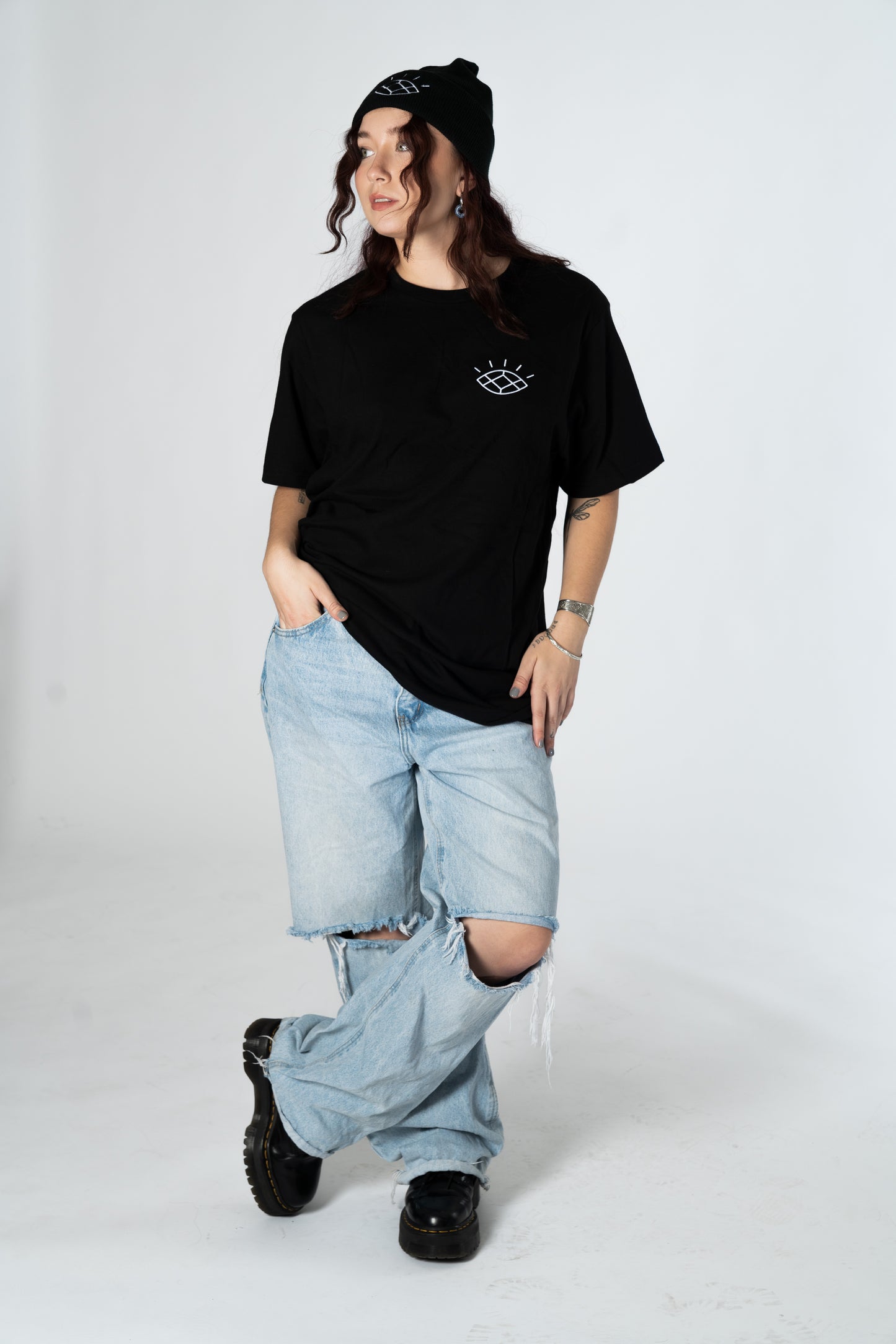 Embroidered Logo Tee