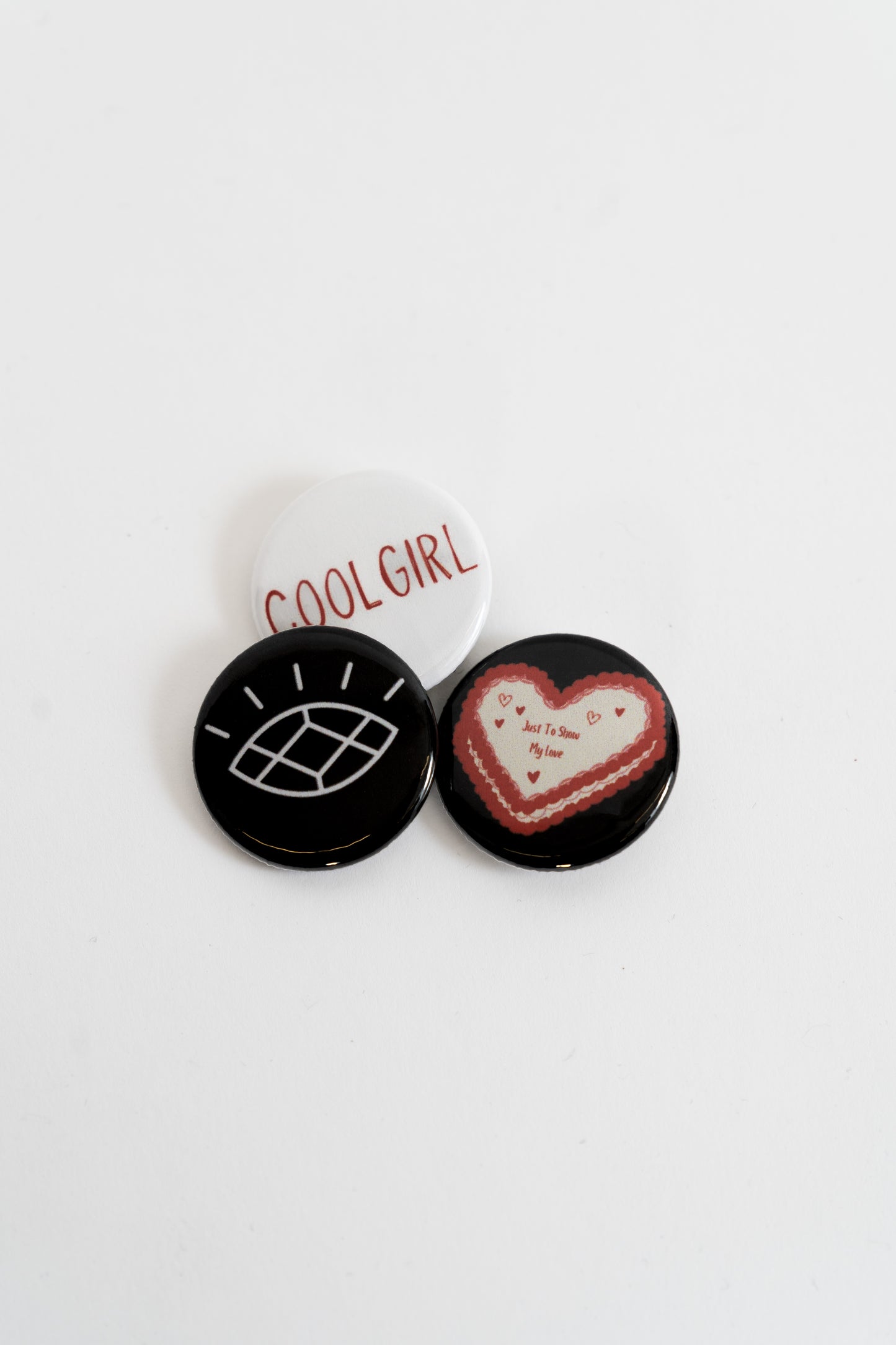 Cool Girl Button Set