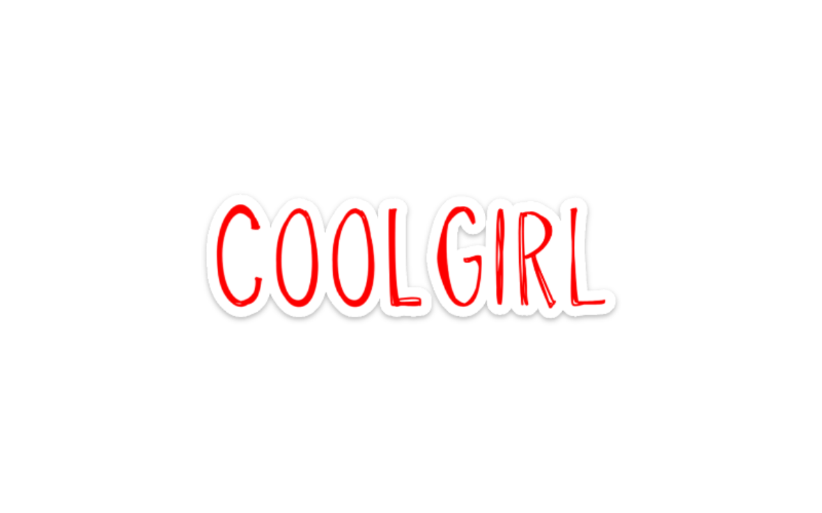 Cool Girl Decal